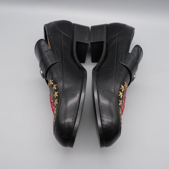 Gucci Men's GG LA Patch High Loomis Leather Loafers Men's Size 12 535298 - Picture 3 of 16